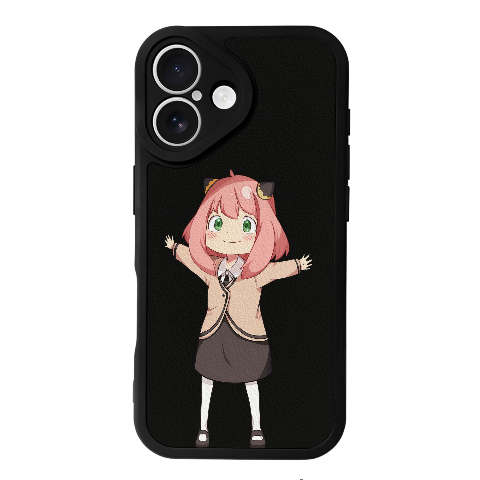（画像用） SPY×FAMILY间谍家家酒 【iPhone 16シリーズ対応】シリコンスマホケース（レザー調） 材質：シリコン